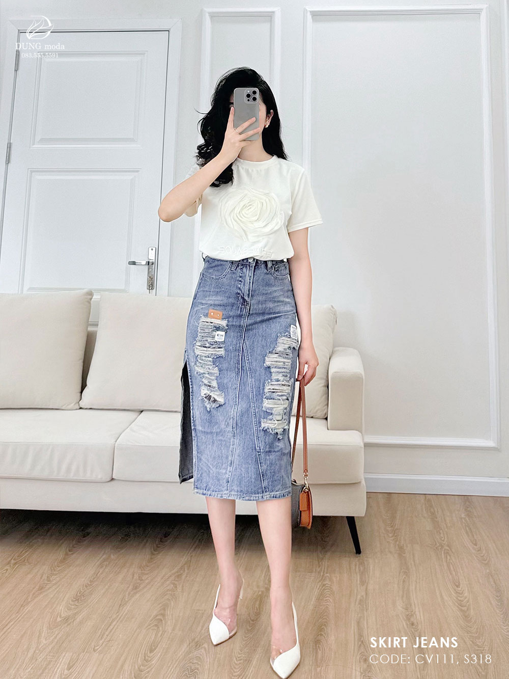 Chân Váy Jean CV111 8885_thumbnail_0