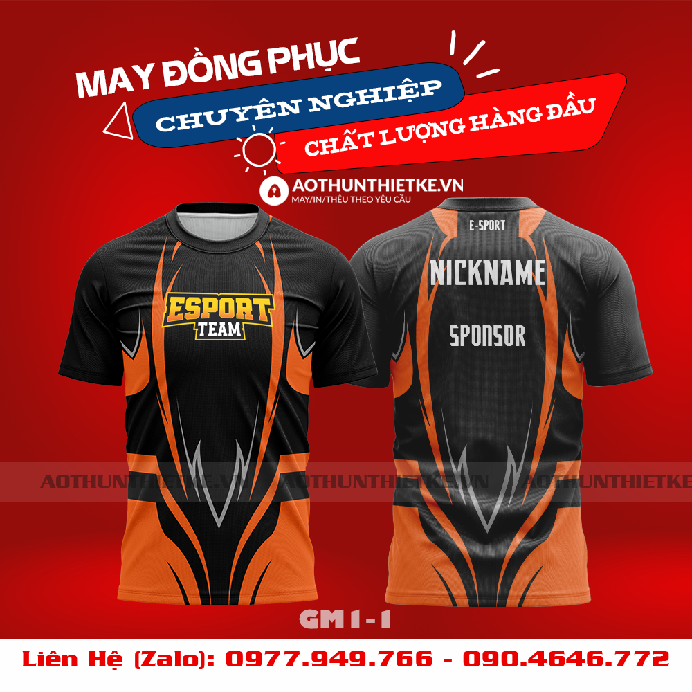 Mẫu Áo Game Thủ Esports Thiết Kế - TKGM20_thumbnail_0