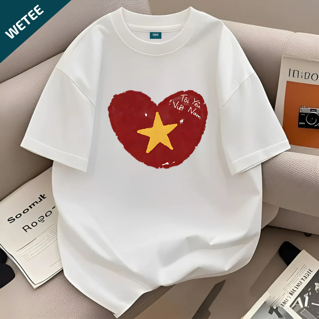 Áo thun Việt Nam dáng oversize rộng local brand We Tee chất cotton 250 gsm - T041_thumbnail_1