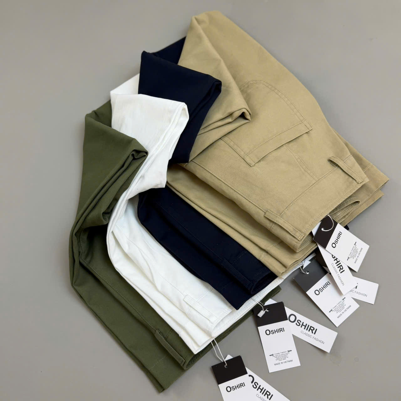 E333 QUẦN KAKI ỐNG CONG PHỐI GÂN OSHIRI 4 MÀU_thumbnail_9