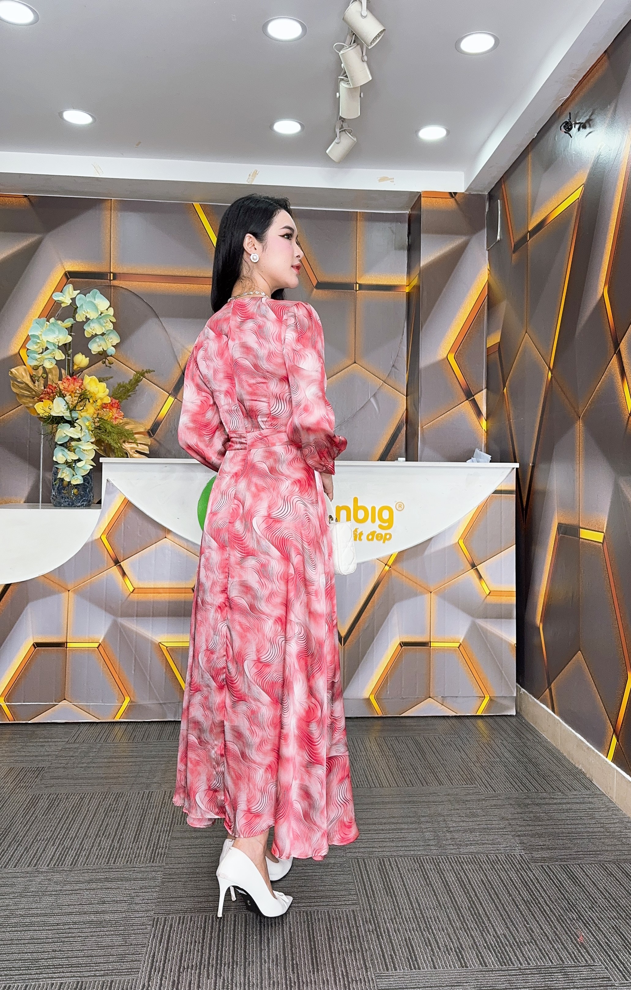 Đầm xòe - Y1812 - Thương hiệu Zonbig_thumbnail_3