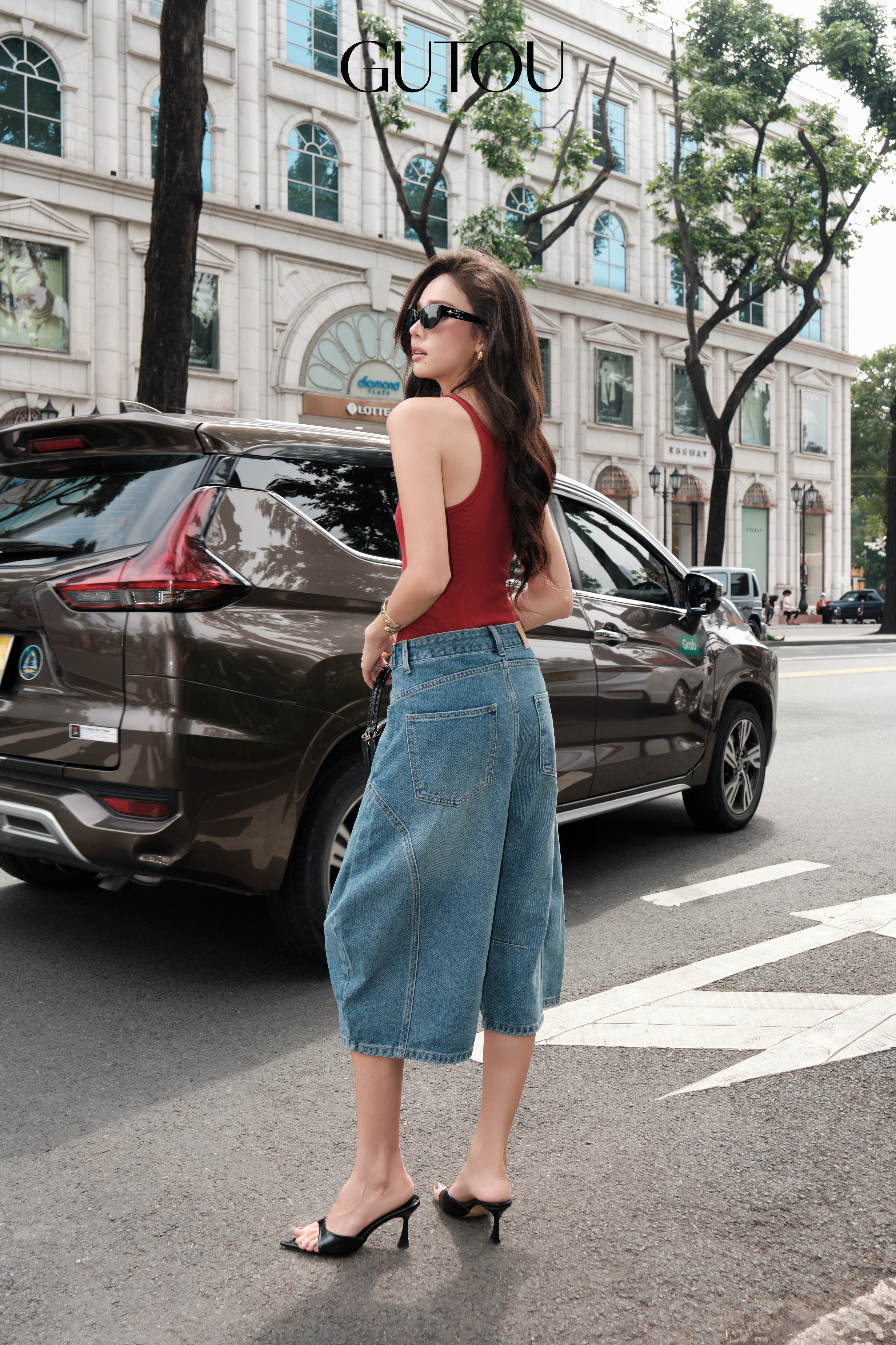 [ GUTOU ] Quần Jean Ngố Ống Thụng New Style_thumbnail_3