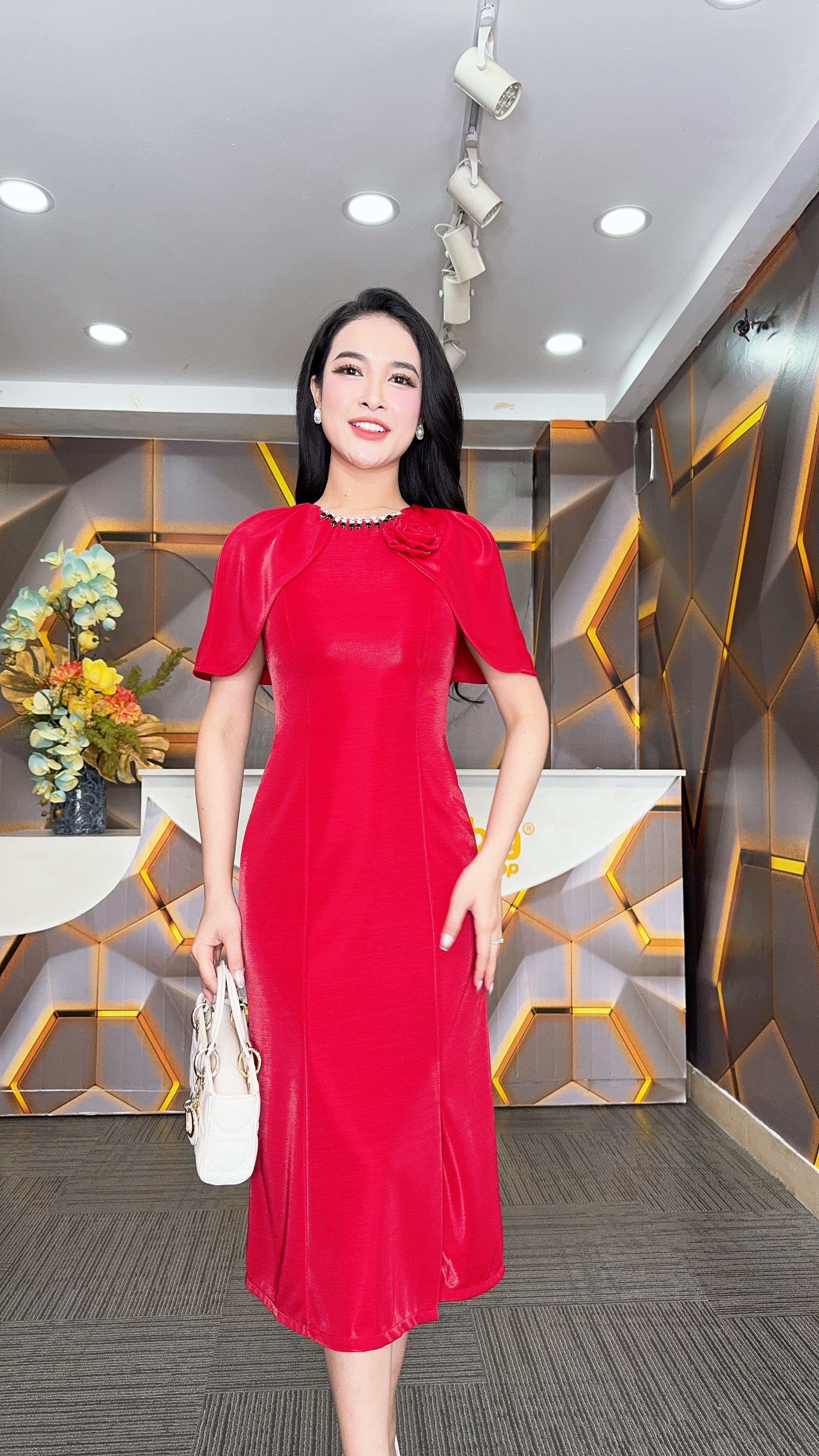 Đầm suông - Y1816 - Thương hiệu Zonbig_thumbnail_2