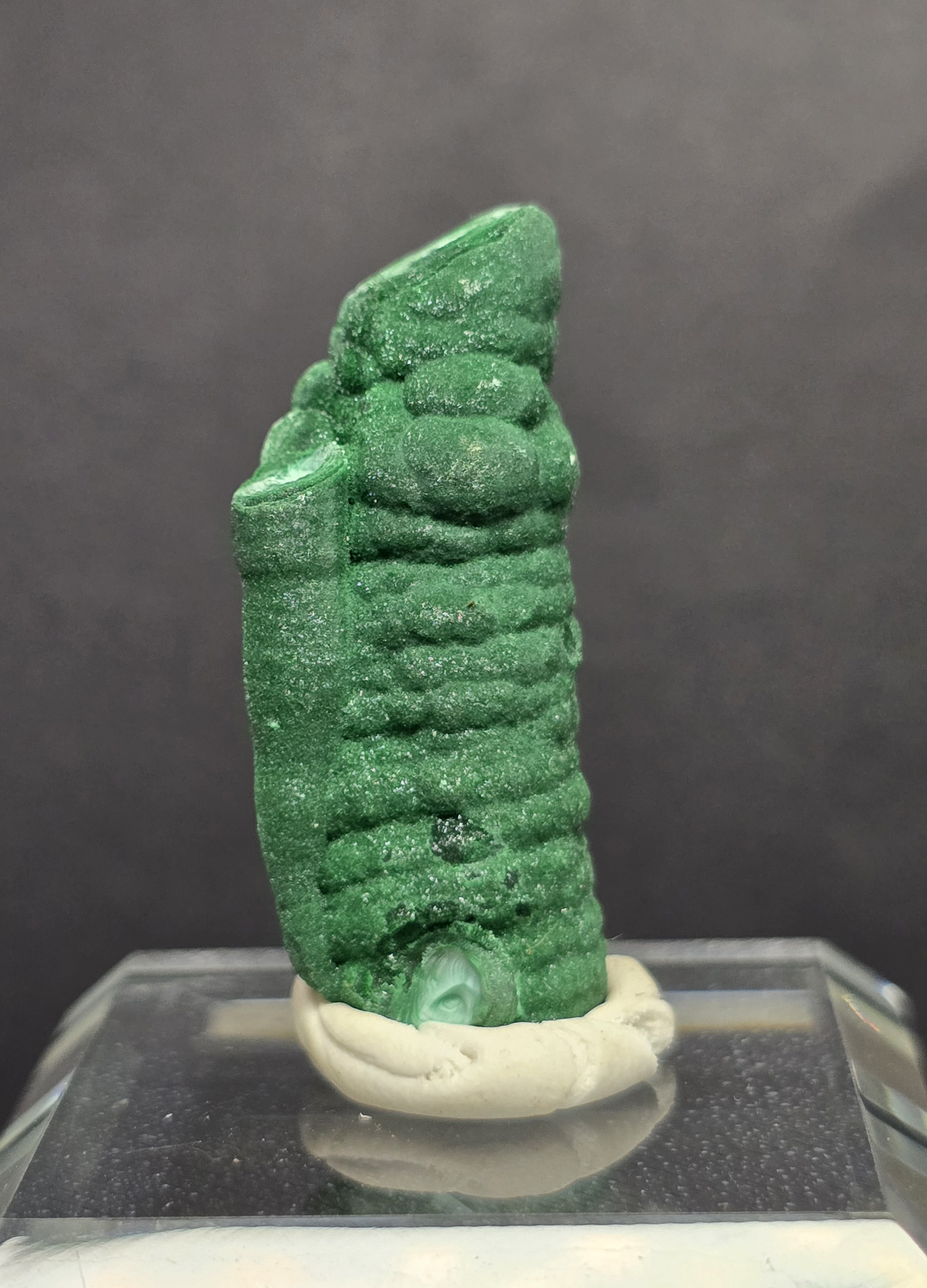 Thạch Nhũ Tinh Thể Malachite - CHDC Congo (Kèm Hộp Hoặc Đế Trưng Bày Như Hình)_thumbnail_8