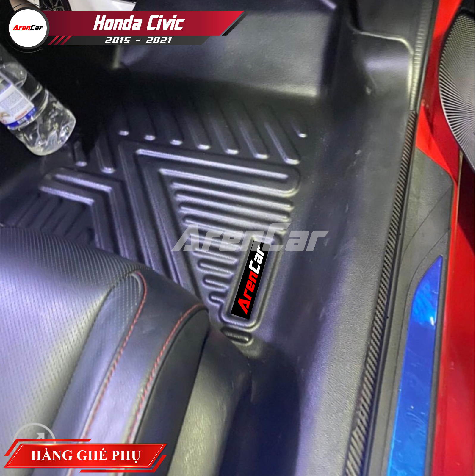 Thảm Lót Sàn Ô Tô TPE Nhựa Đúc Honda Civic_thumbnail_2