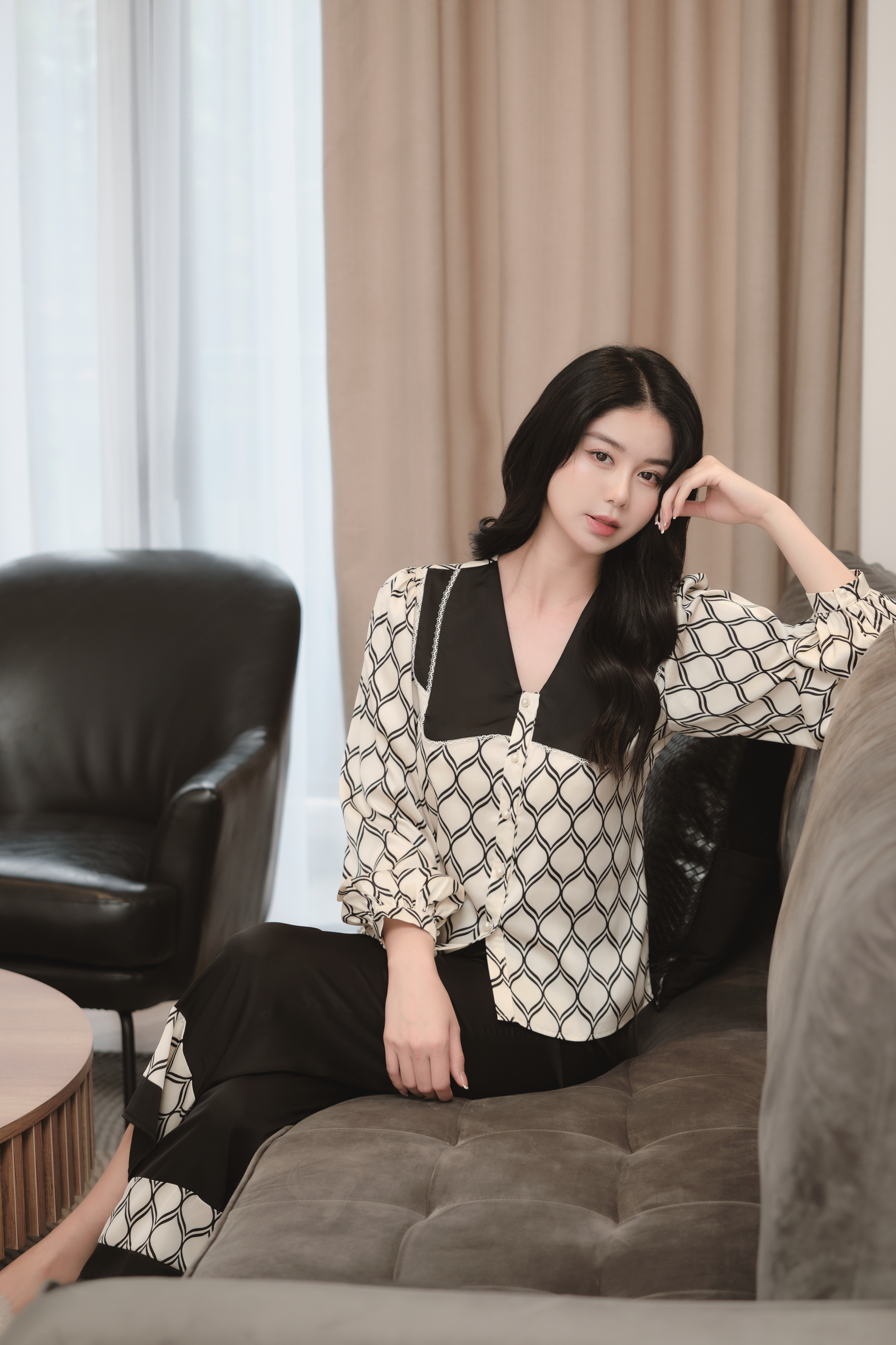 Bộ ngủ áo dài tay, quần dài BN286_thumbnail_2