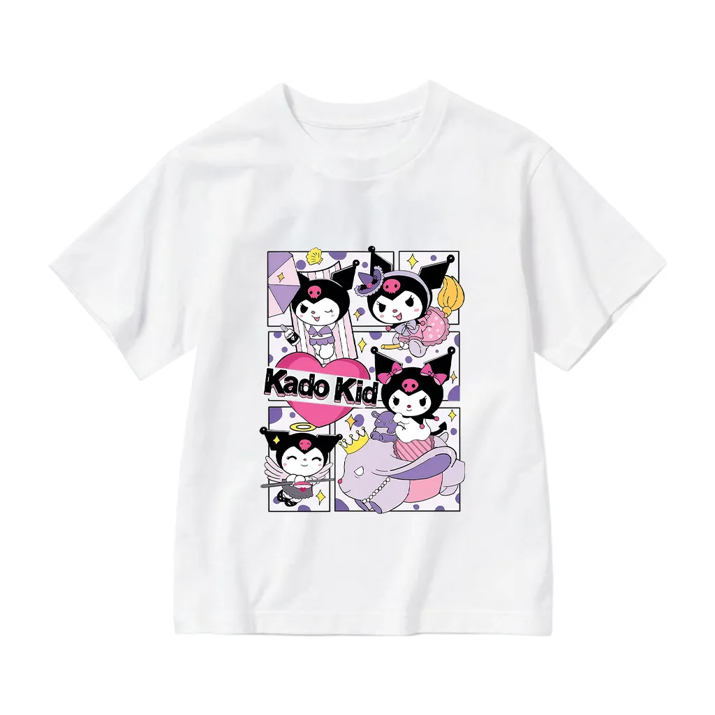 Áo thun bé gái đáng yêu Kado vải cotton thoáng mát hoạt hình in artwork 2970_thumbnail_7