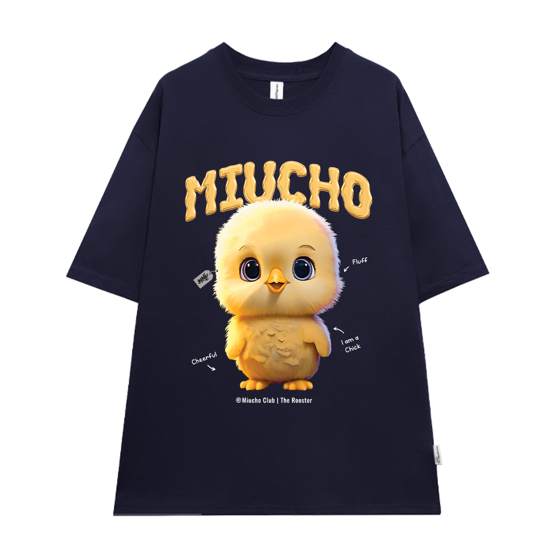 Áo thun form rộng 12 con giáp tuổi Dậu ATD1240 Miucho tay ngắn cổ tròn in mix_thumbnail_22