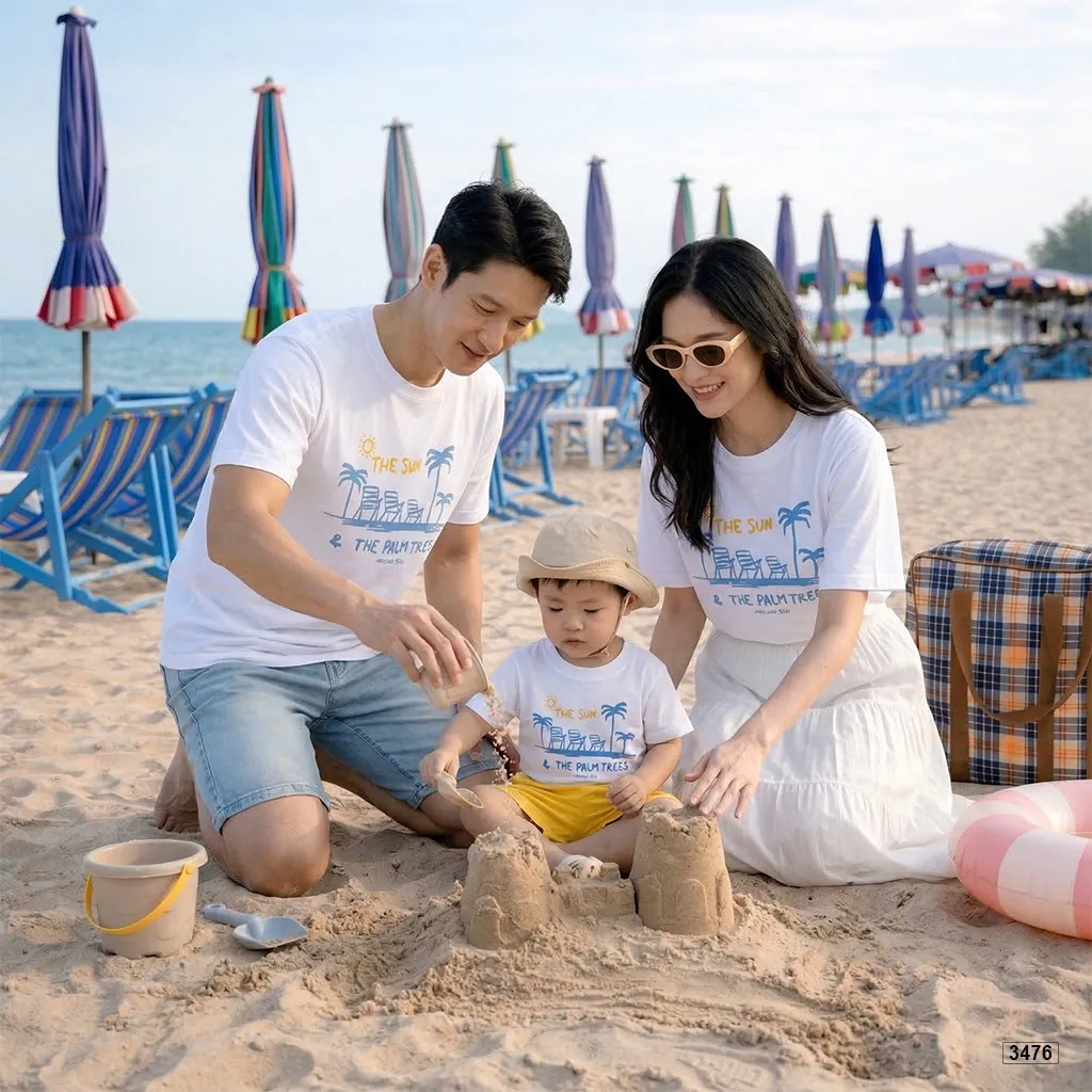 Áo thun form rộng gia đình The Sun Kado 3475_thumbnail_4
