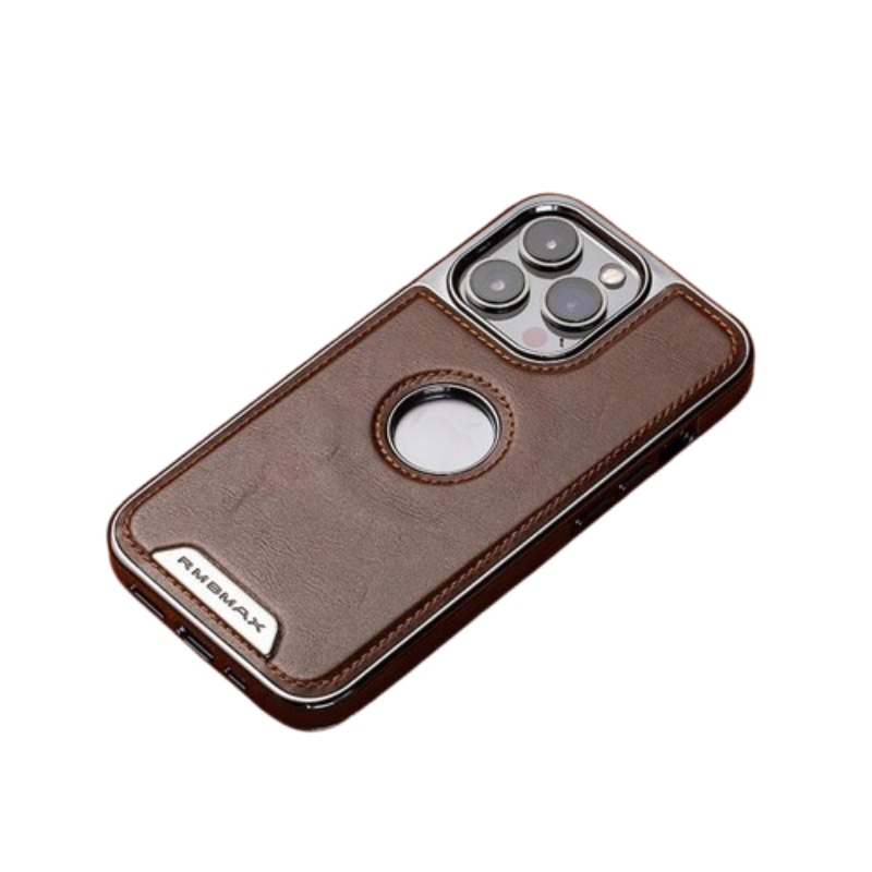 ỐP LƯNG IPHONE BẰNG DA BÒ CAO CẤP CÓ VÒNG MAGSAFE ẨN