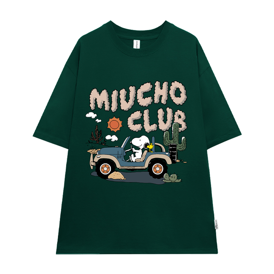 Áo thun nữ form rộng nhiều màu sắc ATD1491 Miucho vải cotton thoáng mát cổ tròn in mix_thumbnail_13