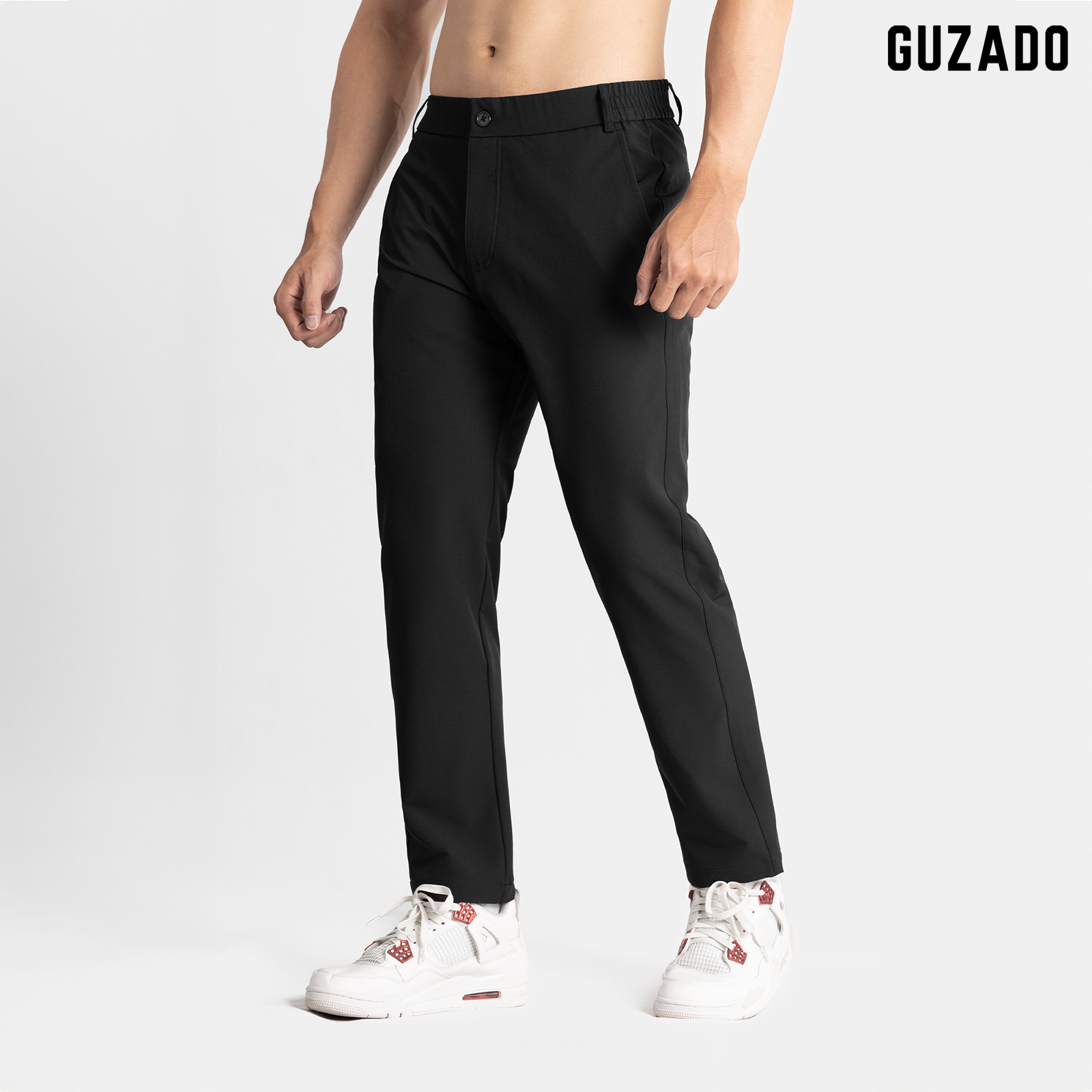 Quần Âu Nam GUZADO Cao Cấp , Cạp Cúc GDC03_thumbnail_15