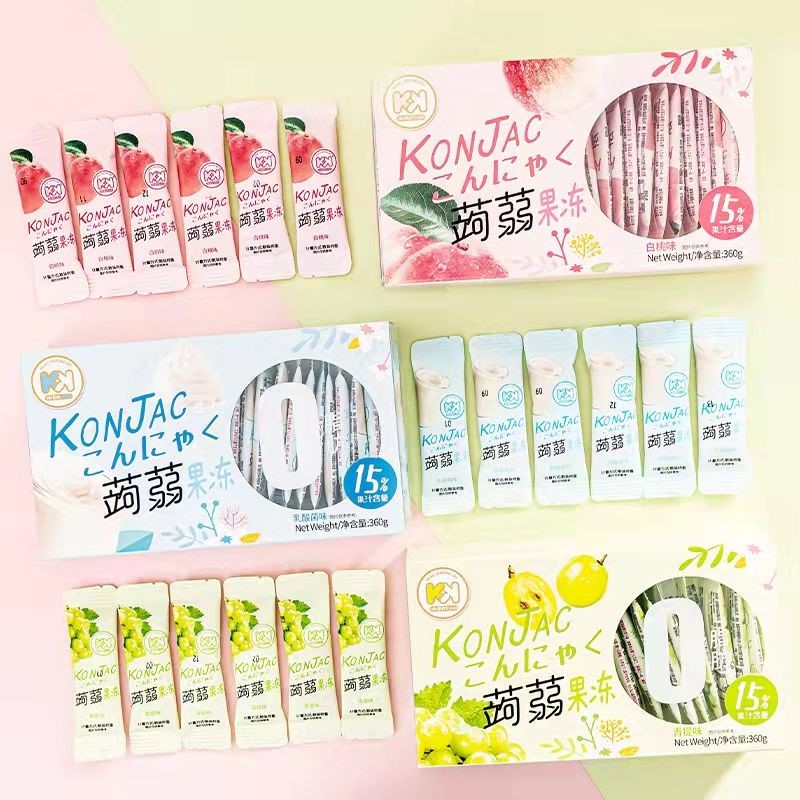 Thạch Trái Cây Konjac Jelly Ít Calo
