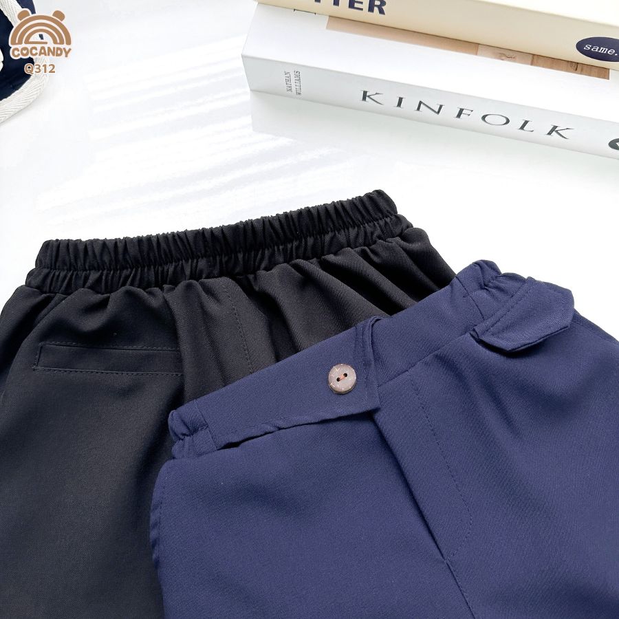 Quần cộc XANH NAVY vạt tam giác 1 cúc_thumbnail_5