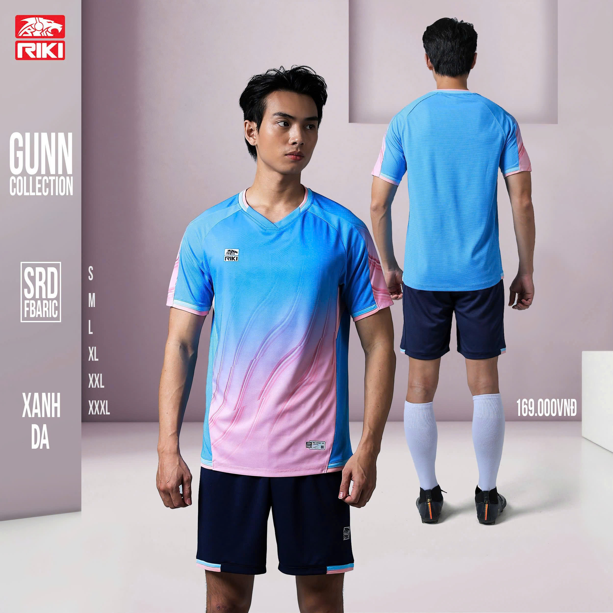 Bộ bóng đá không logo Riki Gunn (CHỈ NHẬN ĐẶT TỪ 6 BỘ)_thumbnail_2