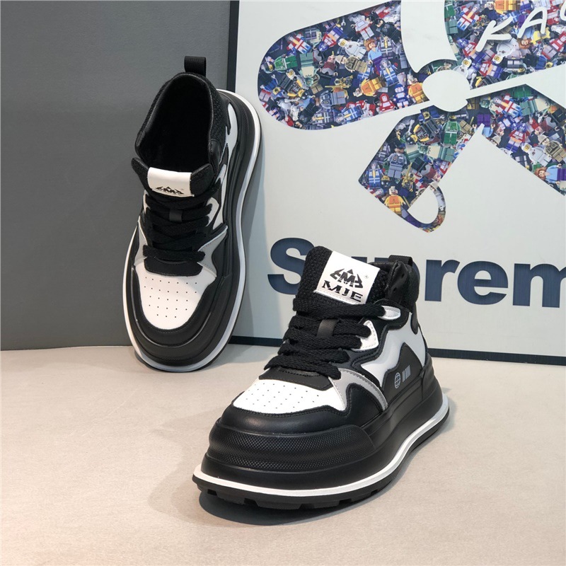 iày Nam Mùa Đông Mới 2025, Giày Thể Thao Đế Dày Cao Cổ, Giày Thể Thao Thông Thường, Giày Thường Có Dây Buộc Thời Trang Đa Năng Hợp Thời Trang CR_thumbnail_1