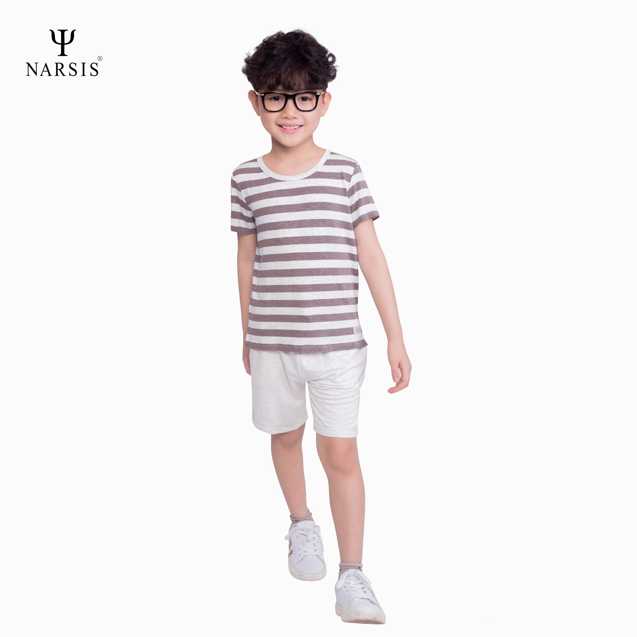 BỘ HÈ BÉ TRAI KE0003 NARSIS CHẤT LIỆU THOÁNG MÁT, DỄ CHỊU, THOẢI MÁI CẢ NGÀY, DỄ VẬN ĐỘNG_thumbnail_1