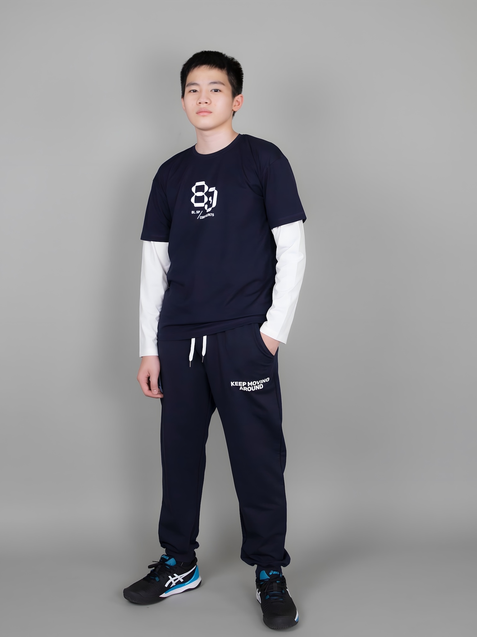 Quần nỉ xanh đen in số 1_thumbnail_4