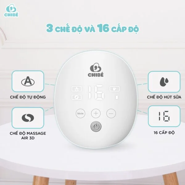 MÁY HÚT SỮA RẢNH TAY CHIBÉ CB019