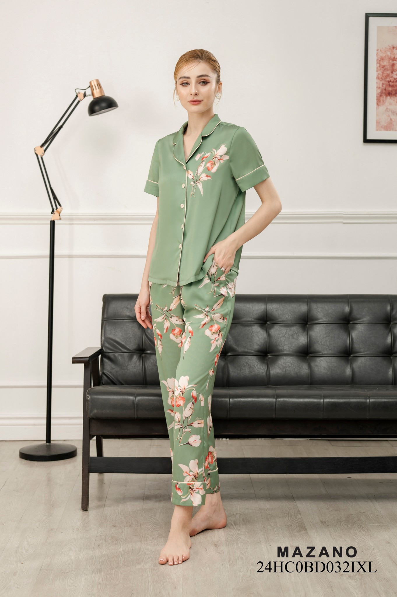 Bộ đồ mặc nhà in hoa pastel_thumbnail_2