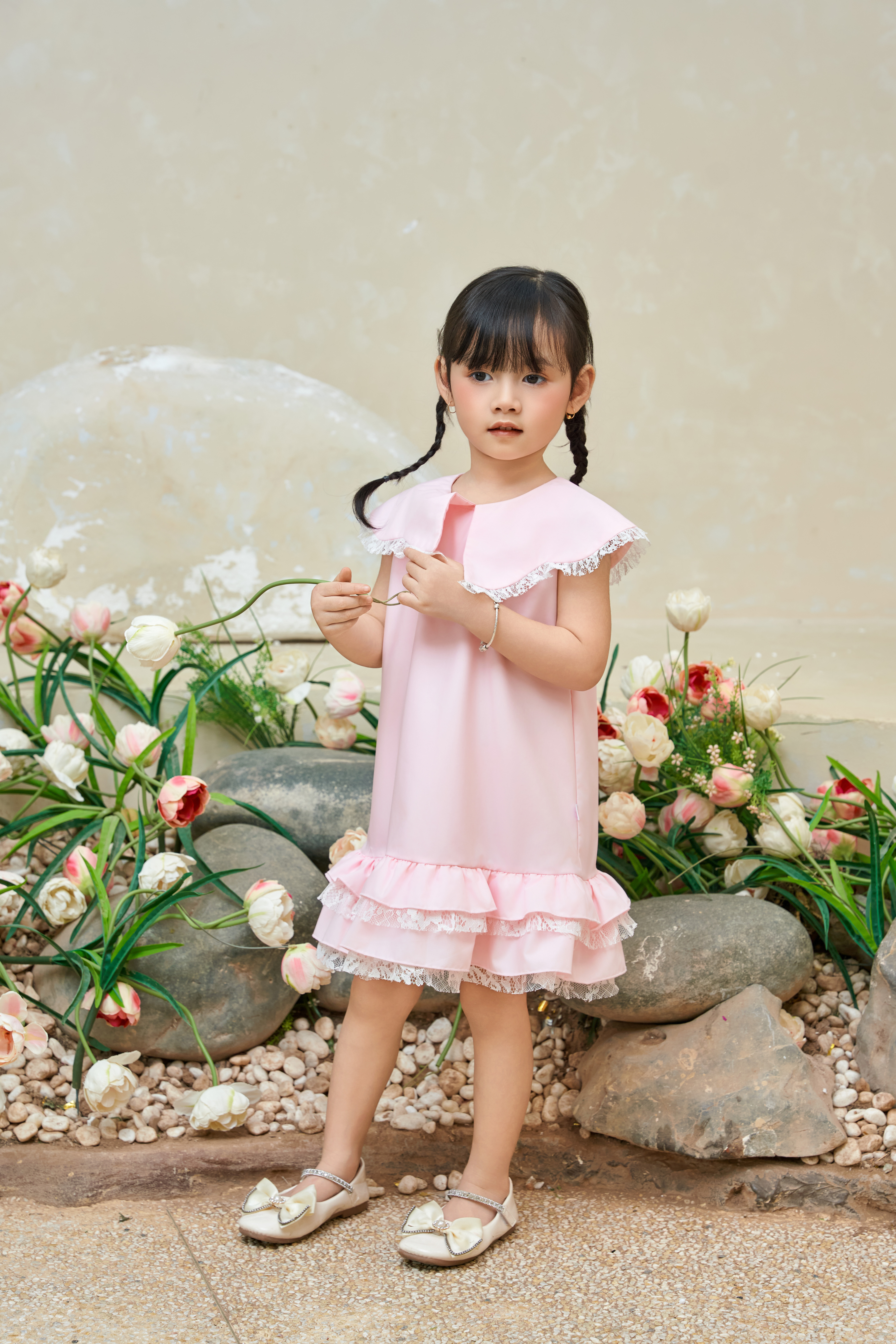 Váy đuôi cá phối ren hai tầng_thumbnail_4