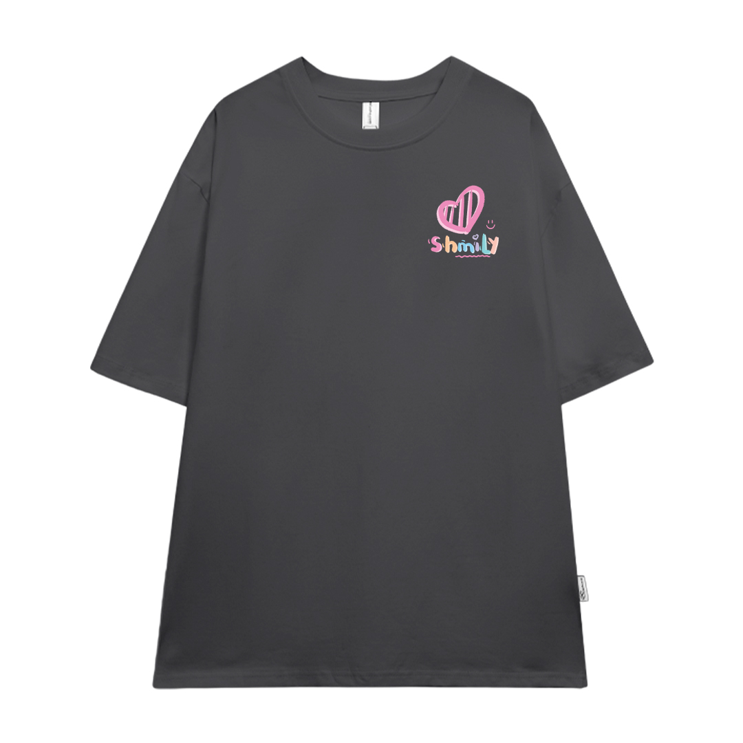 Áo thun cặp nam nữ đôi form rộng vải cotton co giãn thoáng mát ATD1666 Miucho in mix_thumbnail_16