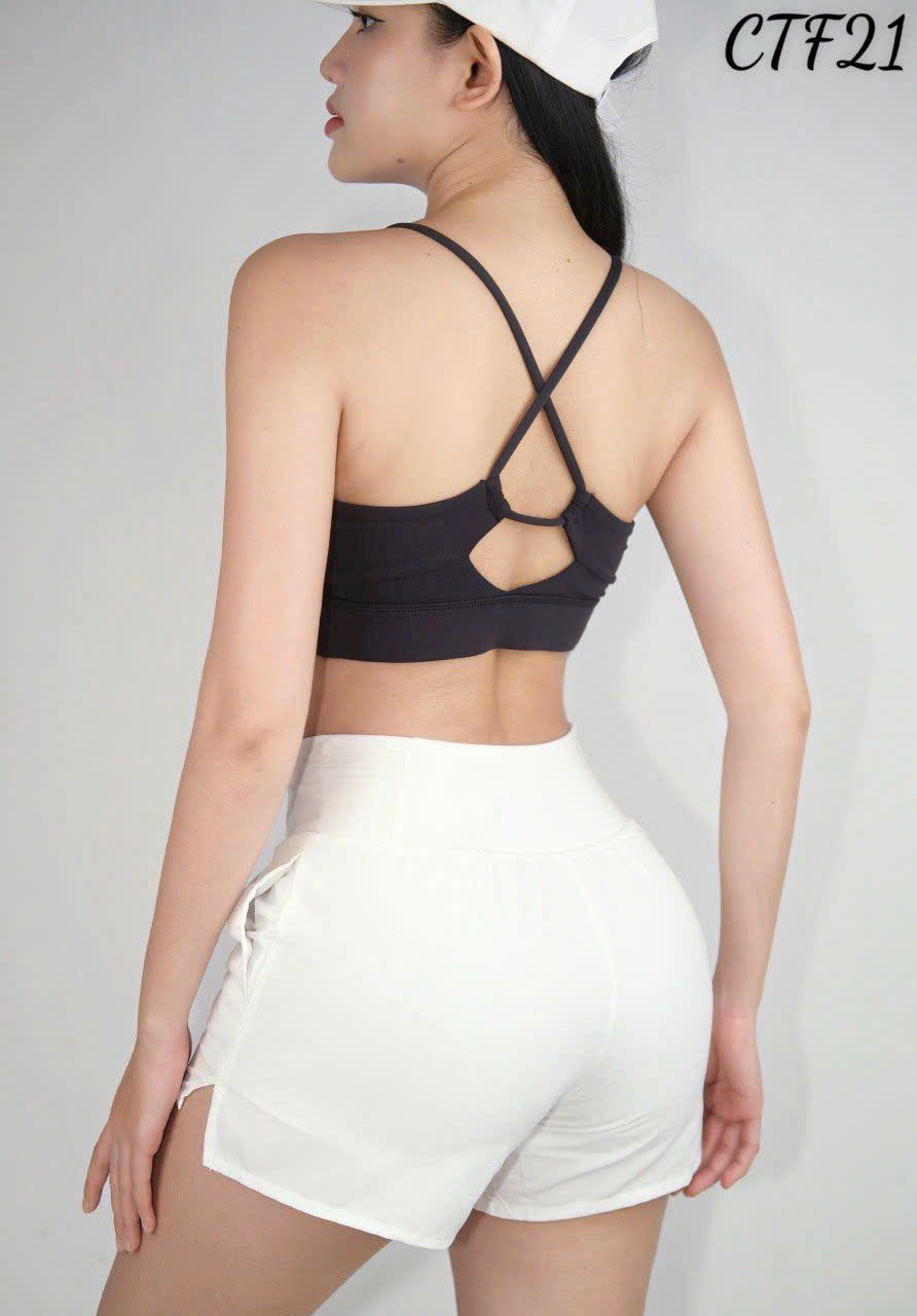 Quần Đùi Thể Thao Dáng Boxer 2 Lớp, Xẻ Tà 2 Bên_thumbnail_4