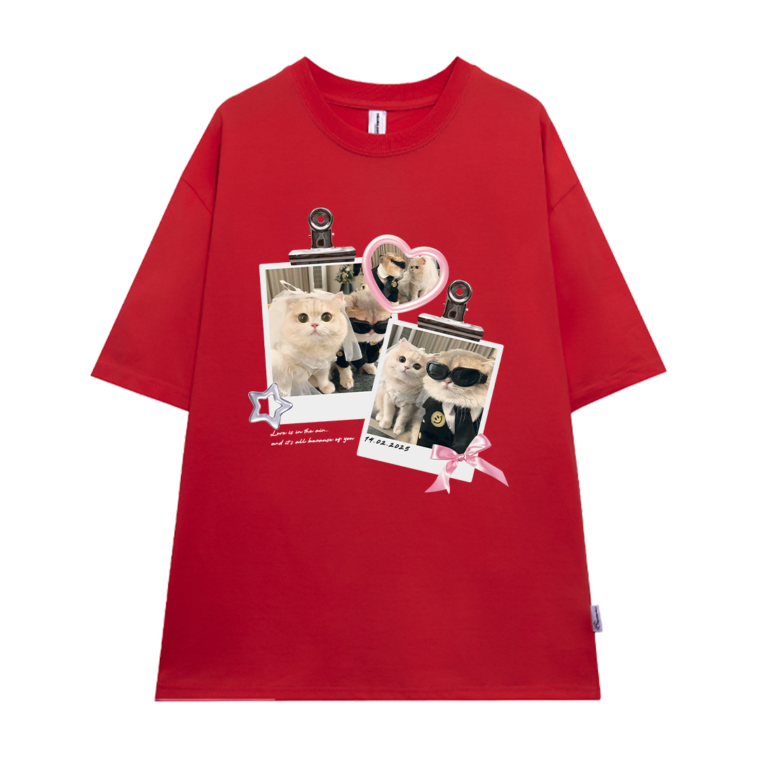 Áo thun cặp nam nữ form rộng 1946 Miucho cổ tròn vải 4c cotton 220gsm thoáng mát in mix_thumbnail_9