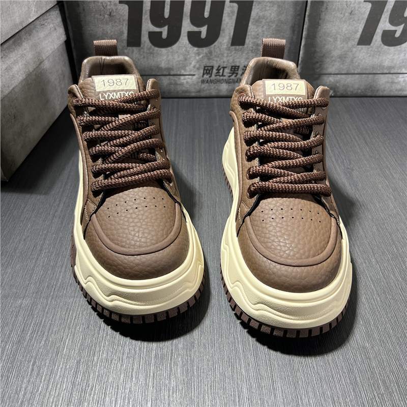 GA403-Giày Nam 2025, Giày Thể Thao Đế Dày Mới Mùa Thu Kiểu Hàn Quốc, Giày Trắng Hợp Thời Trang Đa Năng,_thumbnail_2