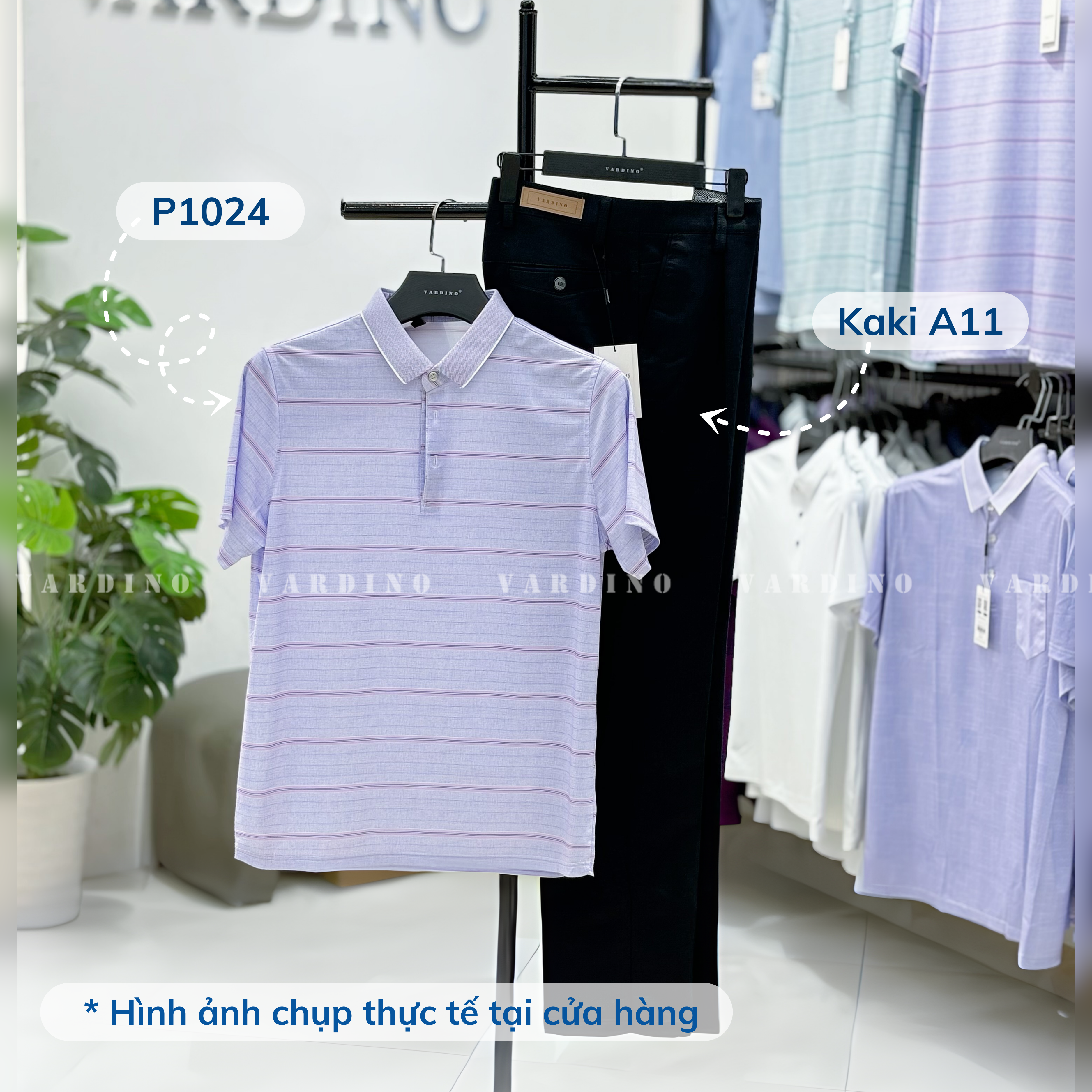 Áo polo nam họa tiết Vardino P1024_thumbnail_3