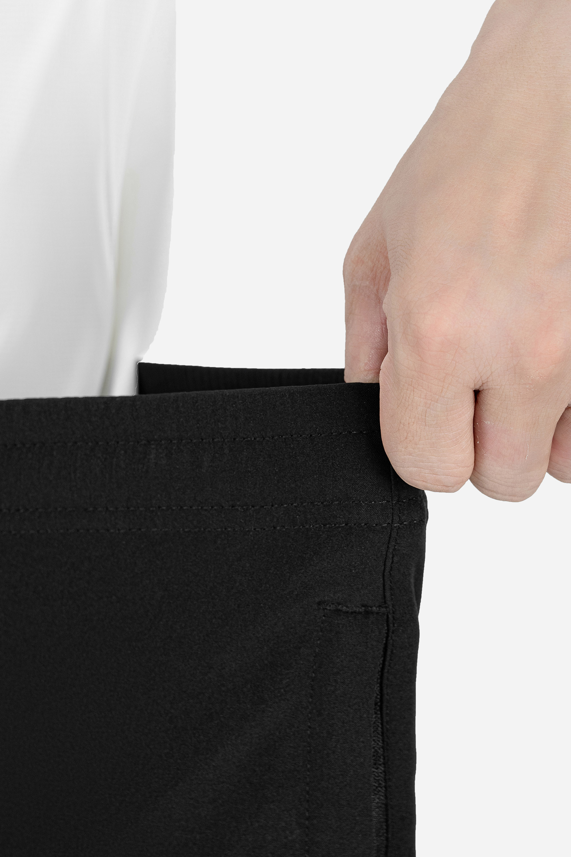 Quần Soọc Gió Exdry Nam Trung Niên ANCHI Dáng Suông Dài Qua Gối Màu Ghi Đậm_thumbnail_38