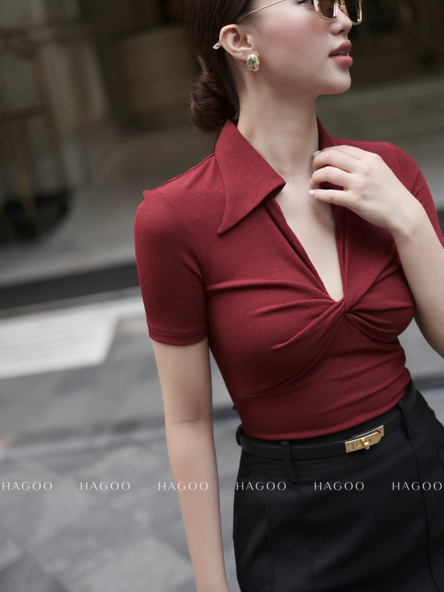 Áo thun xoắn ngực cổ Đức HAGOO_thumbnail_11