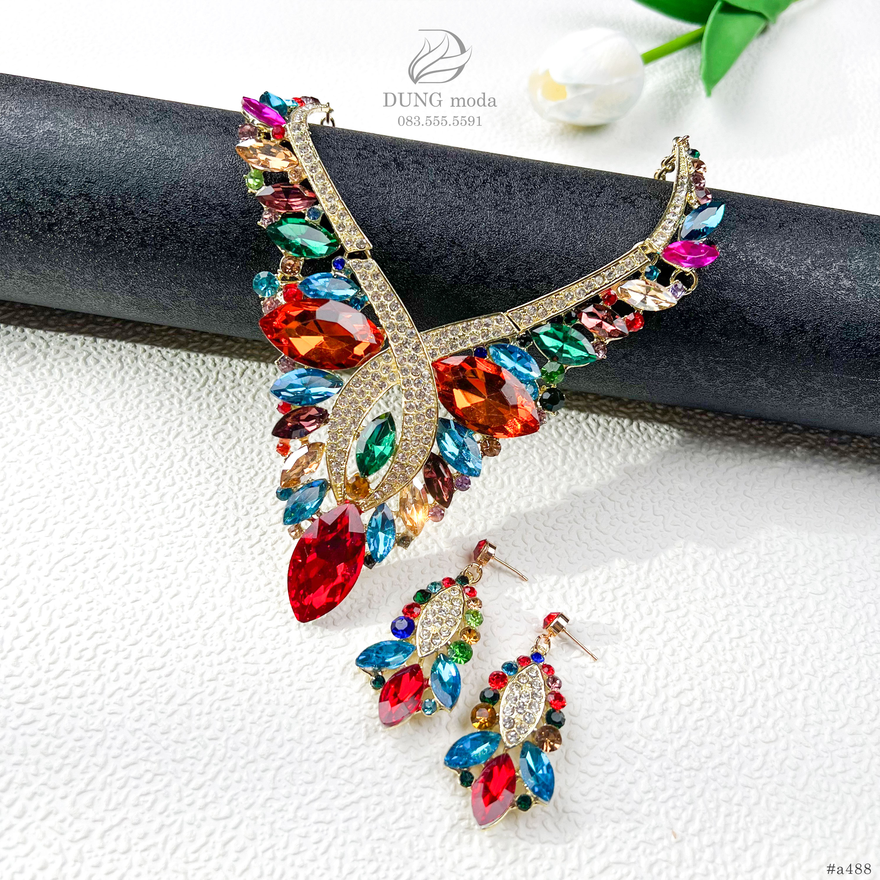 Bộ Trang Sức Pha Lê A488_thumbnail_3