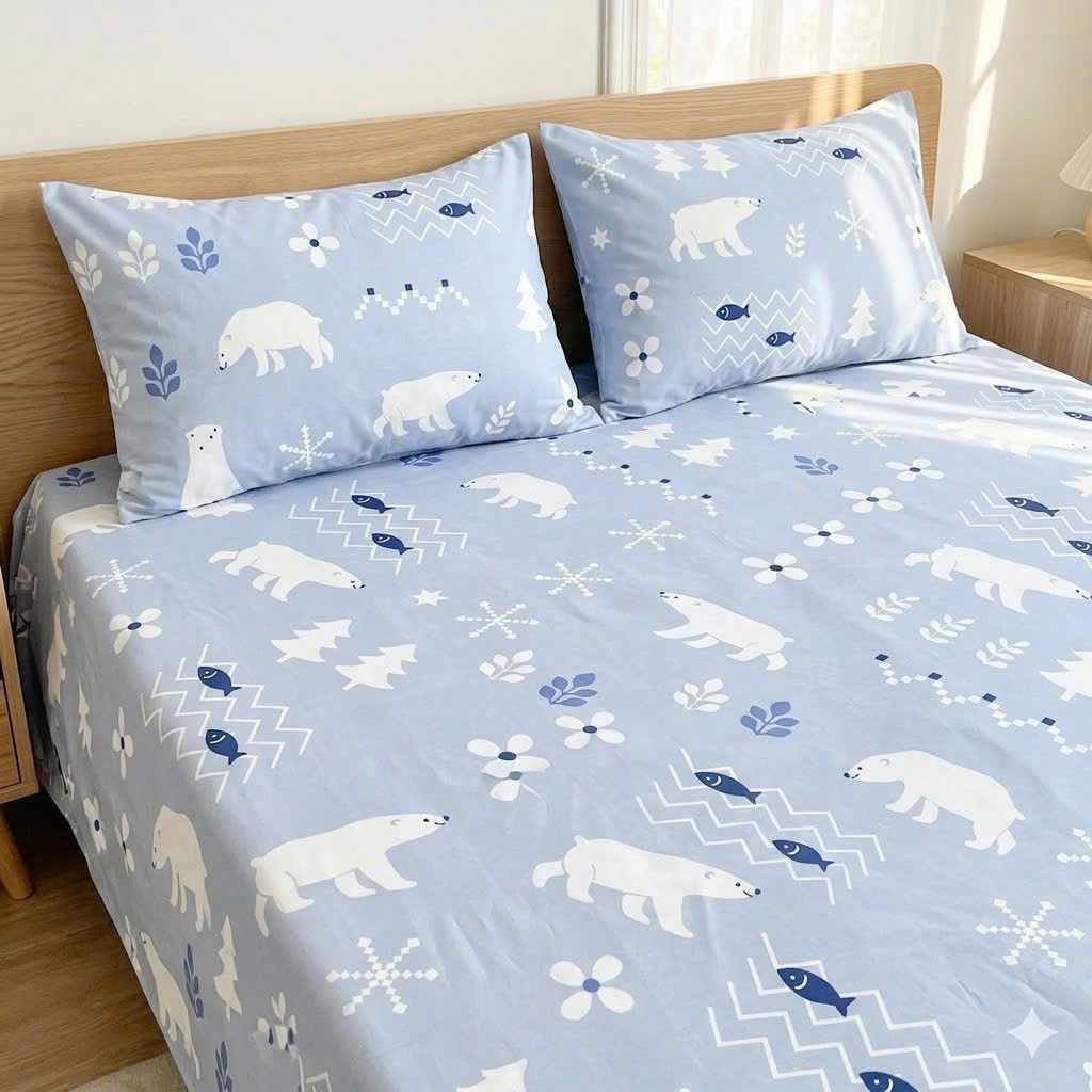 Bộ Ga Giường Microfiber Cao Cấp Aria Home_thumbnail_1