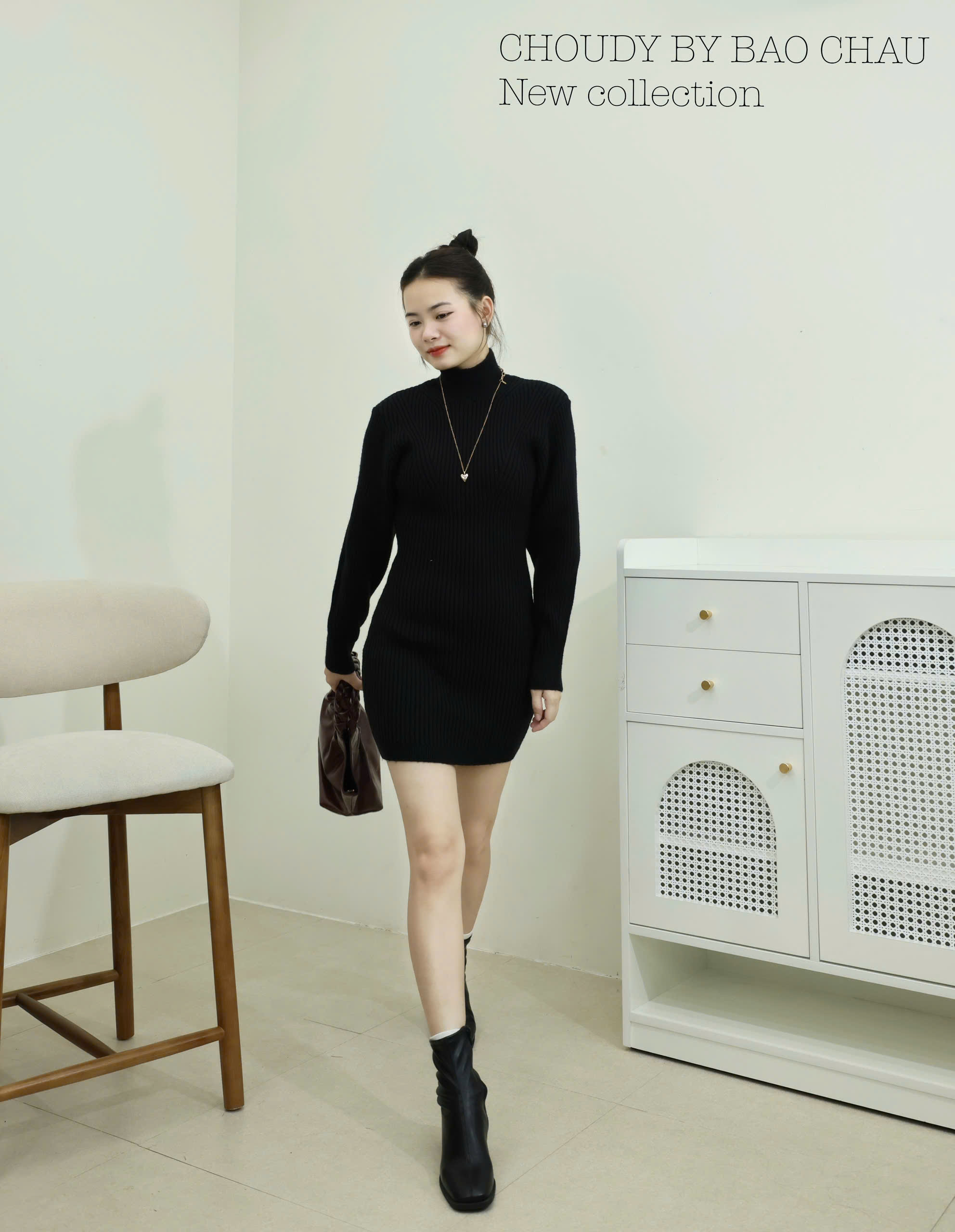 SALE D118 ĐẦM LEN 2 MÀU_thumbnail_6