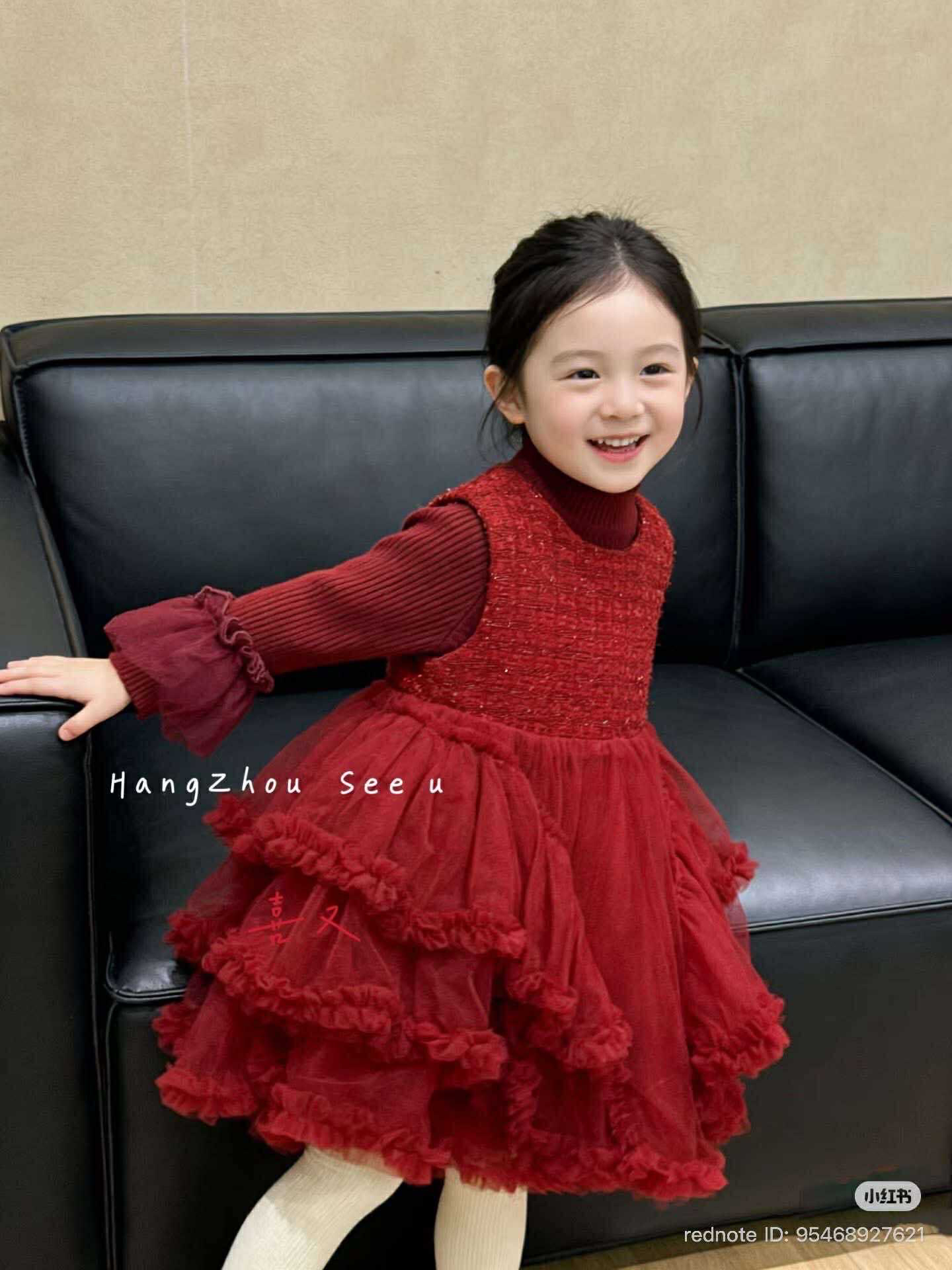 (V113) Váy dạ voan đỏ FL_thumbnail_0