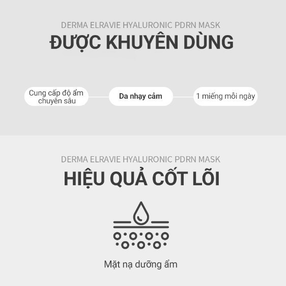 Mặt Nạ Dưỡng Ẩm, Săn Chắc & Đàn Hồi Elravie Hyaluronic PDRN Mask 01 Miếng 25g_thumbnail_5