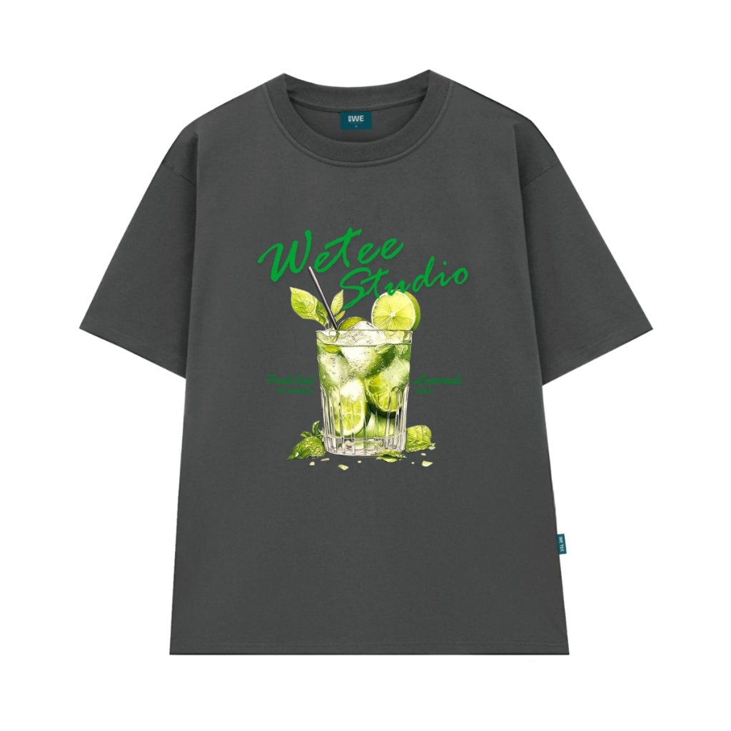 Áo thun oversize nam nữ Fresh Iced Lemonade local brand We Tee chất cotton 250 gsm - WU1084_thumbnail_4