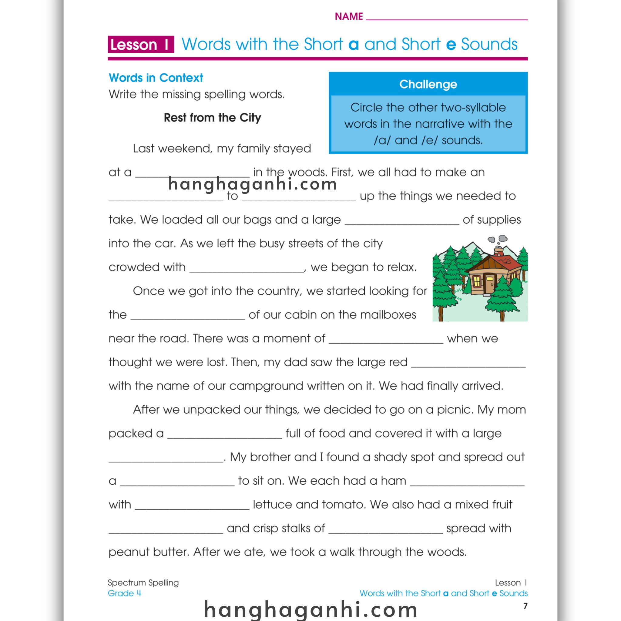 Sách Spectrum Spelling Workbook Grade 4_thumbnail_1