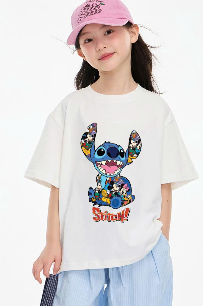 Áo thun form rộng cho bé AED2314 Miucho chất vải cotton thoáng mát cổ tròn dáng ngắn in artwork_thumbnail_4