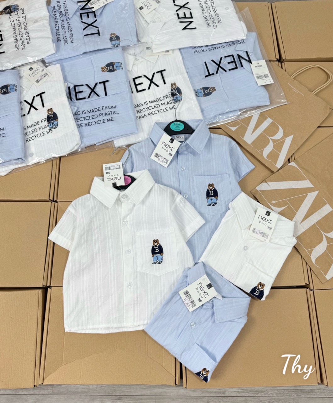 B79 SET 2 ÁO CỘC TAY NEXT BABY- A106.177