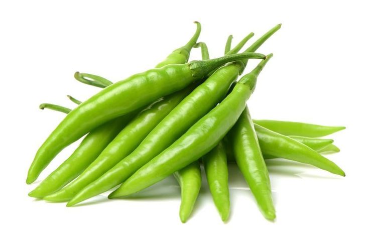 Fresh Green Chili Pepper 