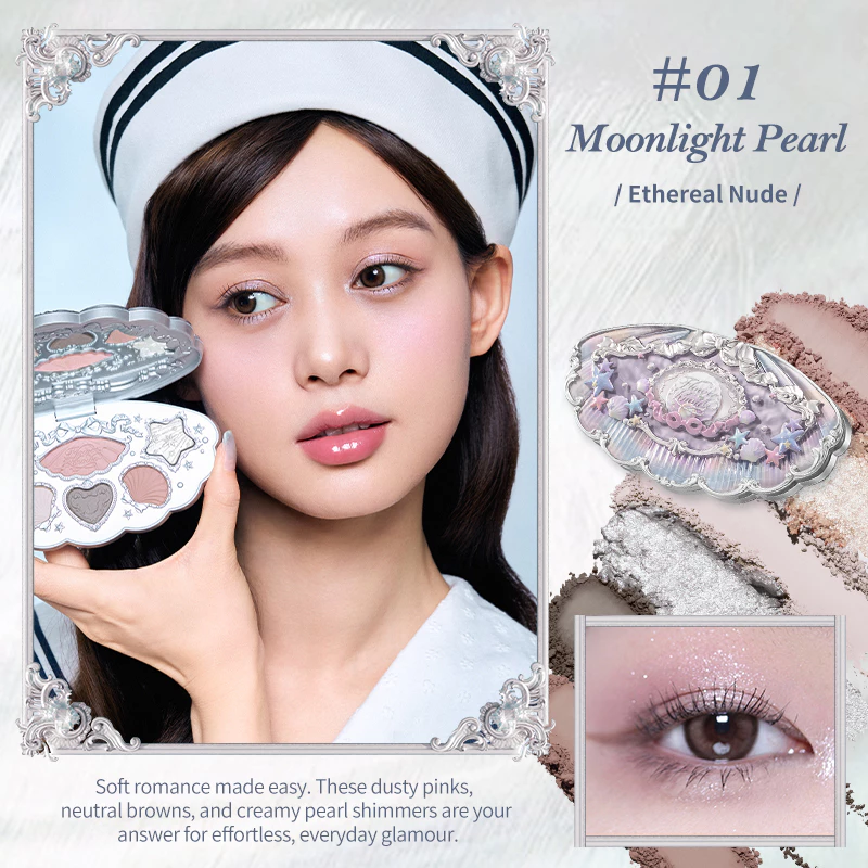 FLOWER KNOWS SHELL'S JEWEL: 6 Color Eyeshadow Palette_thumbnail_0