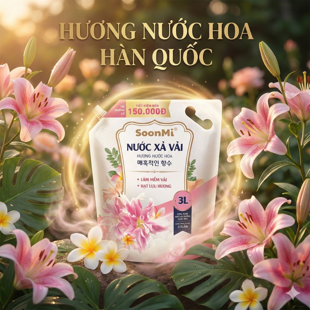 1 Thùng 3 Túi Nước Xả Soonmi 3kg_thumbnail_2