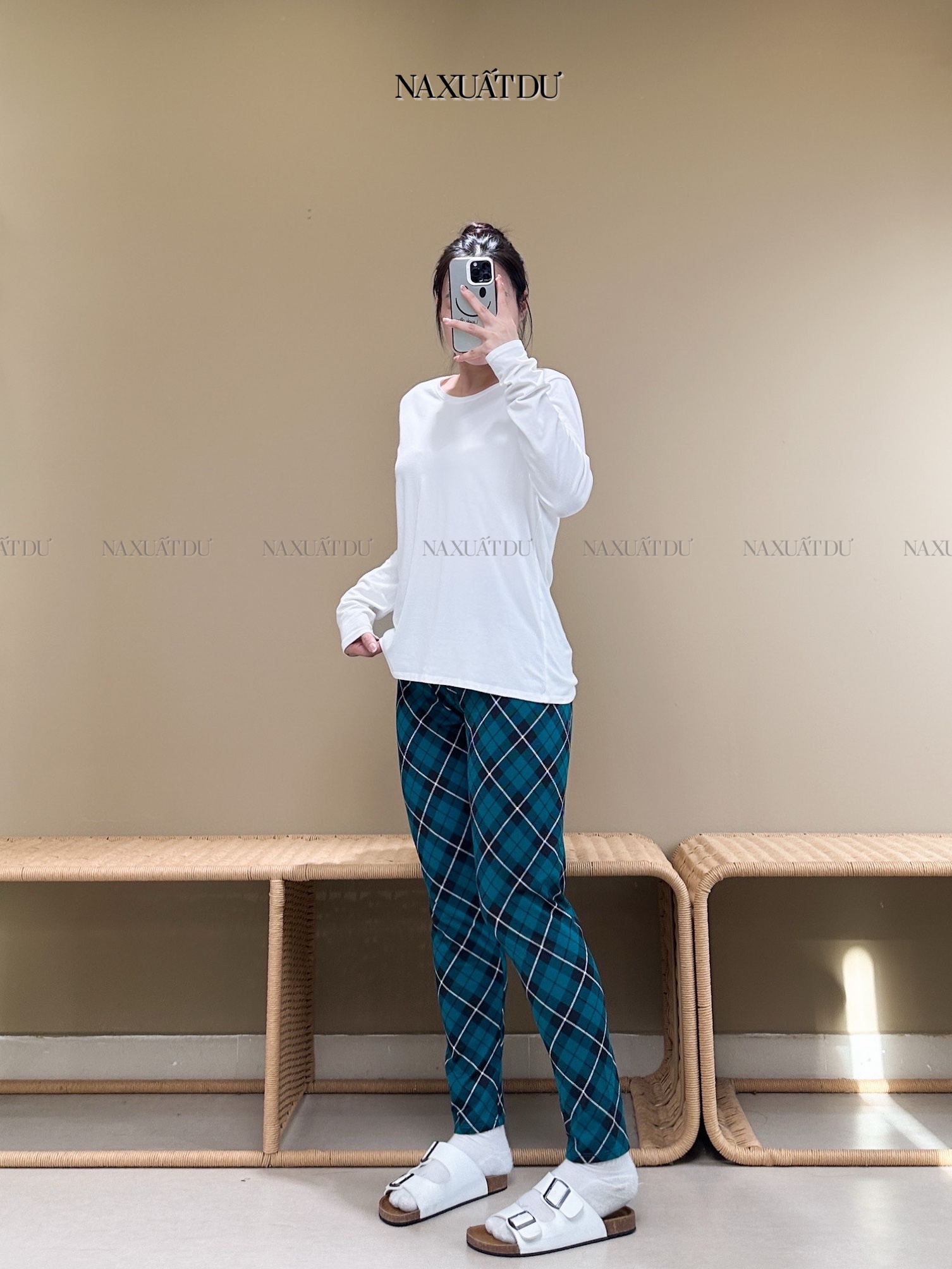 Set 4 quần legging hoạ tiết - Q204 (SALE)_thumbnail_13