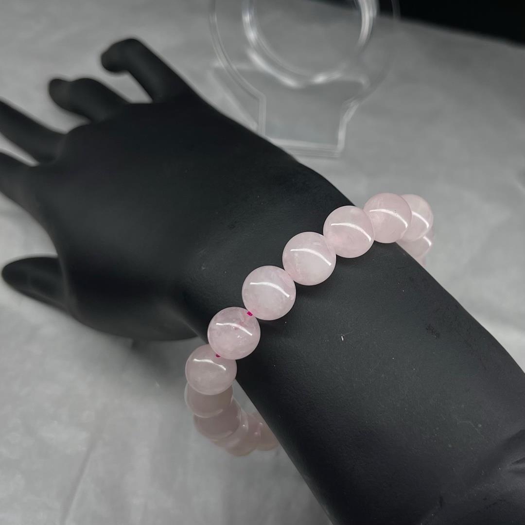 Vòng tay phong thuỷ đá thạch anh hồng size 10._thumbnail_3