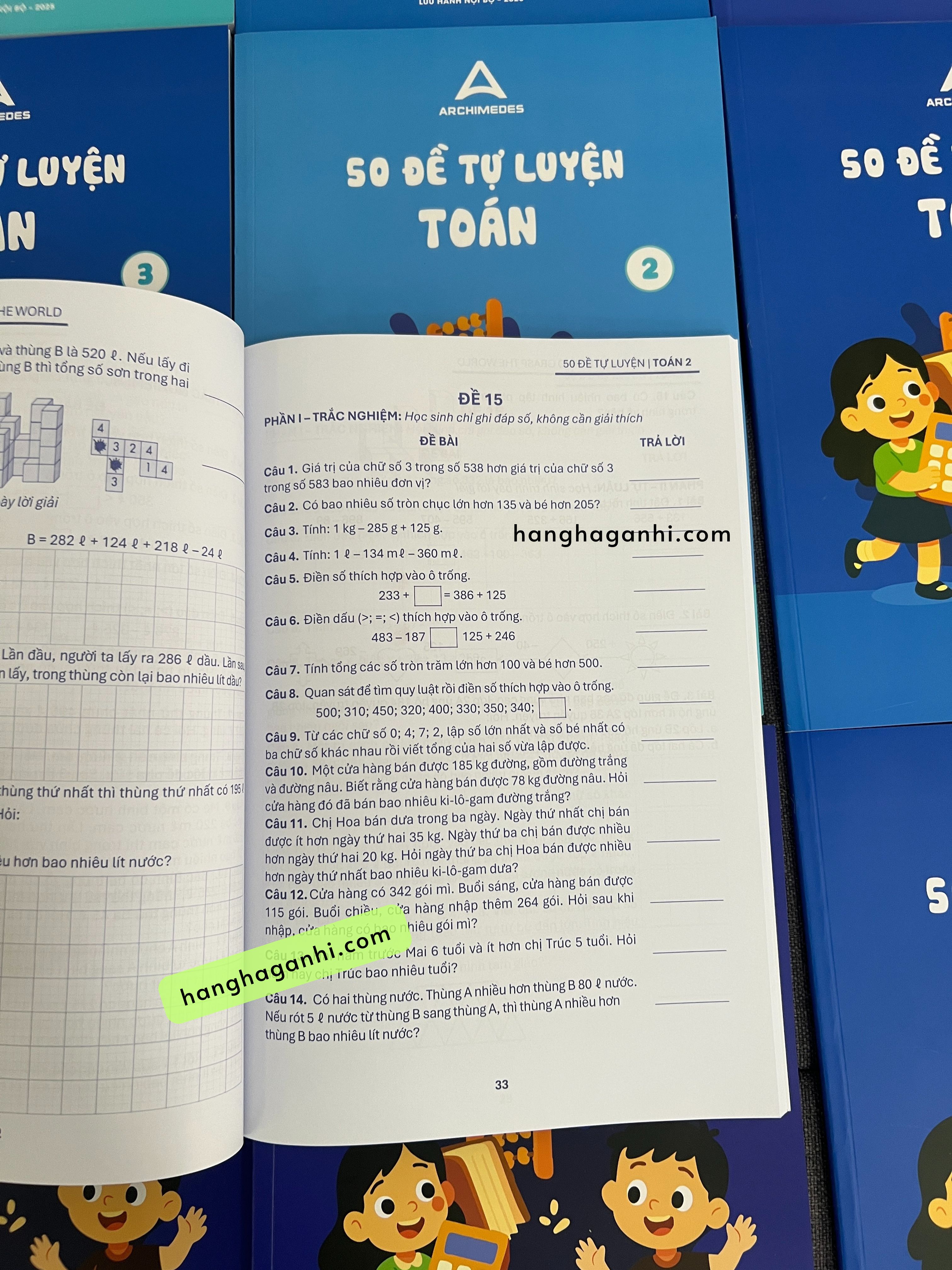 Sách Archimedes 50 đề tự luyện Toán lớp 2_thumbnail_2