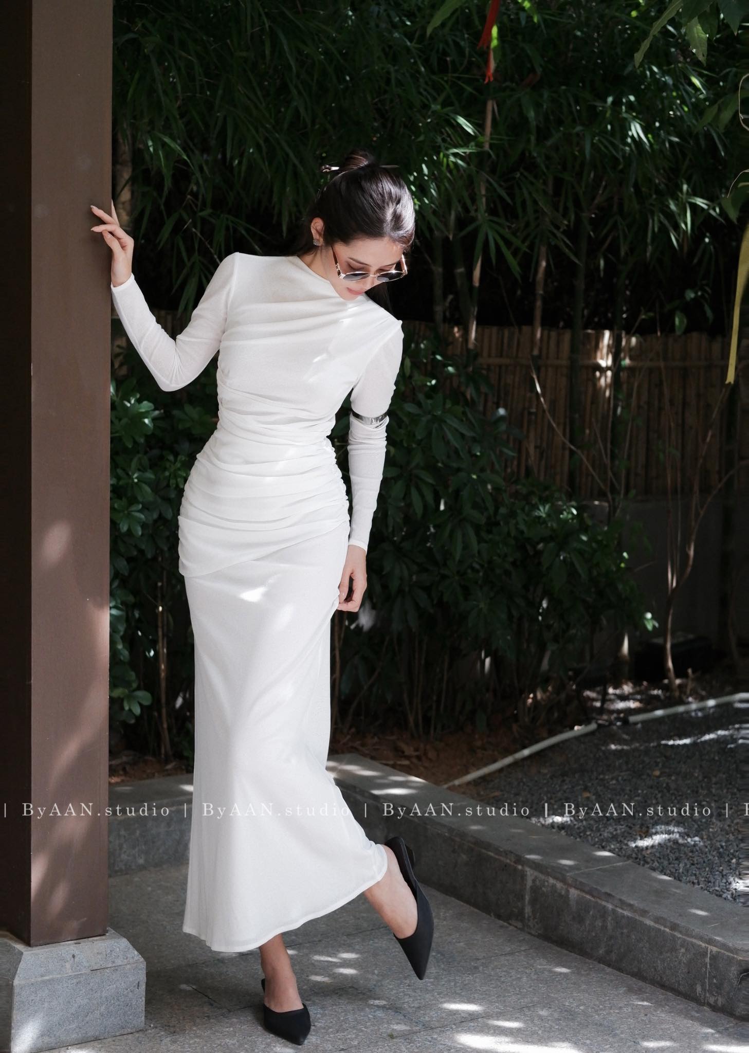 Đầm Body xếp nhún_thumbnail_2