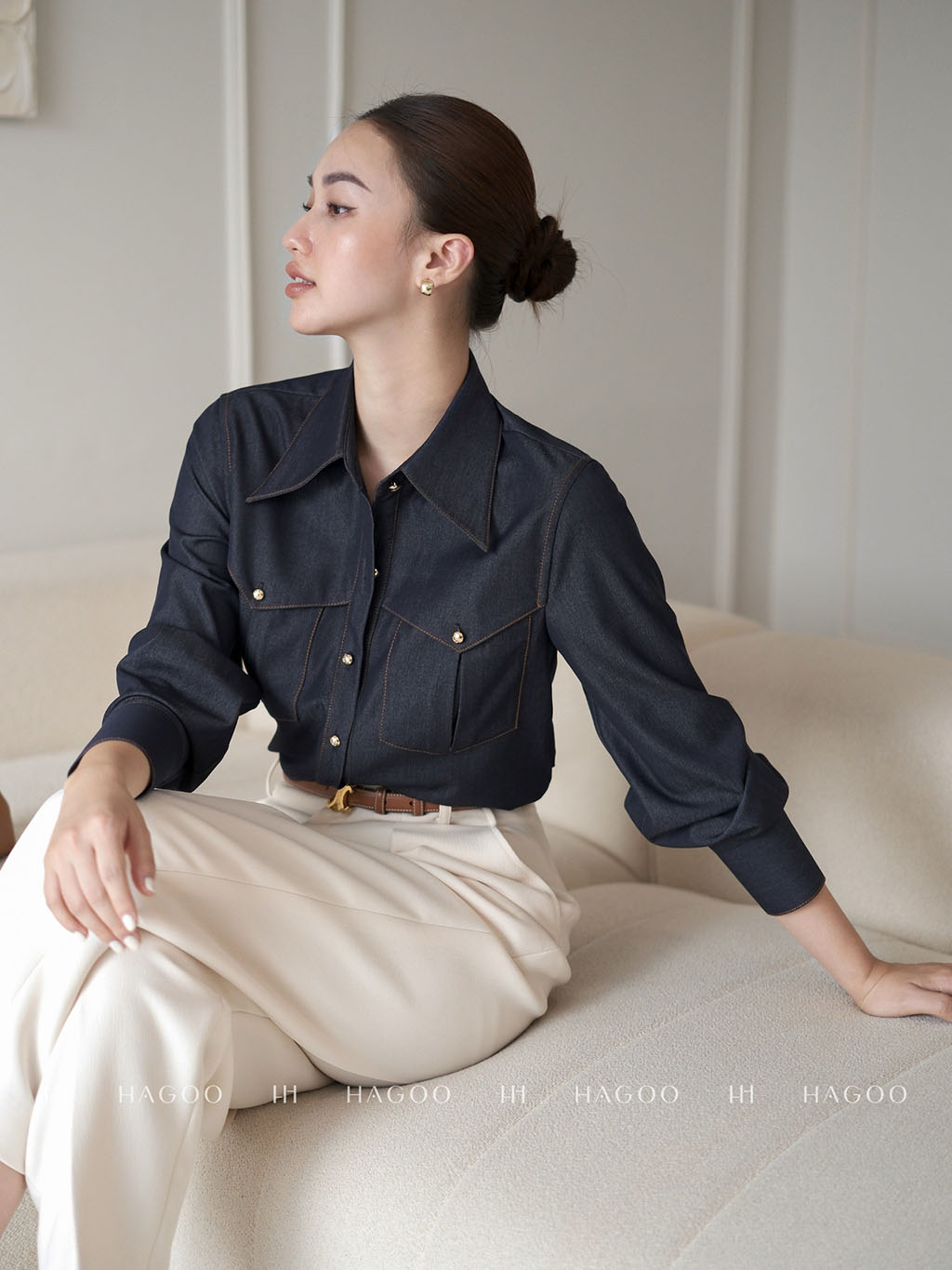 Từng chi tiết nhỏ cũng được trân trọng như chính phong thái của người phụ nữ Hagoo