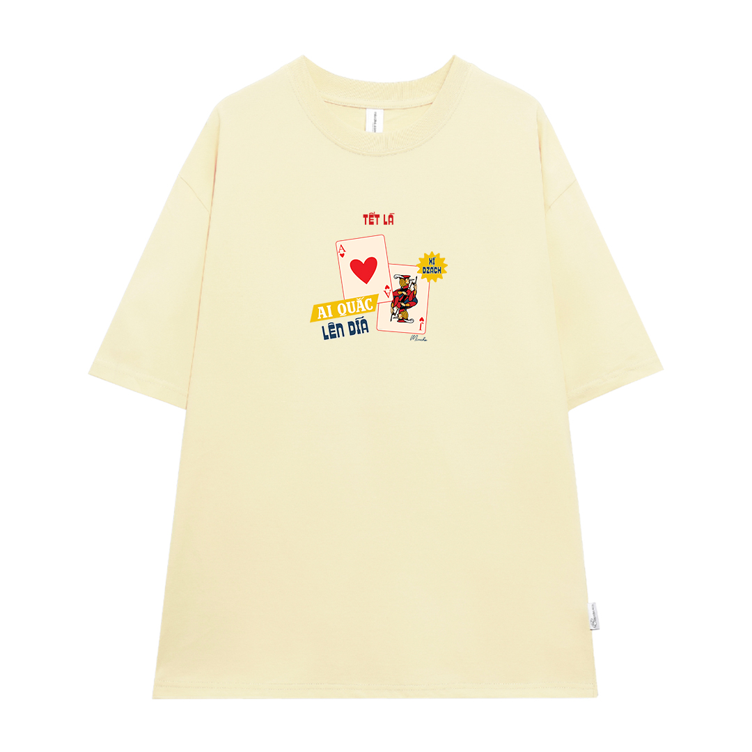 Áo thun TẾT LÀ form rộng cổ tròn chất vải cotton 4c thoáng mát Miucho BST in mix_thumbnail_14